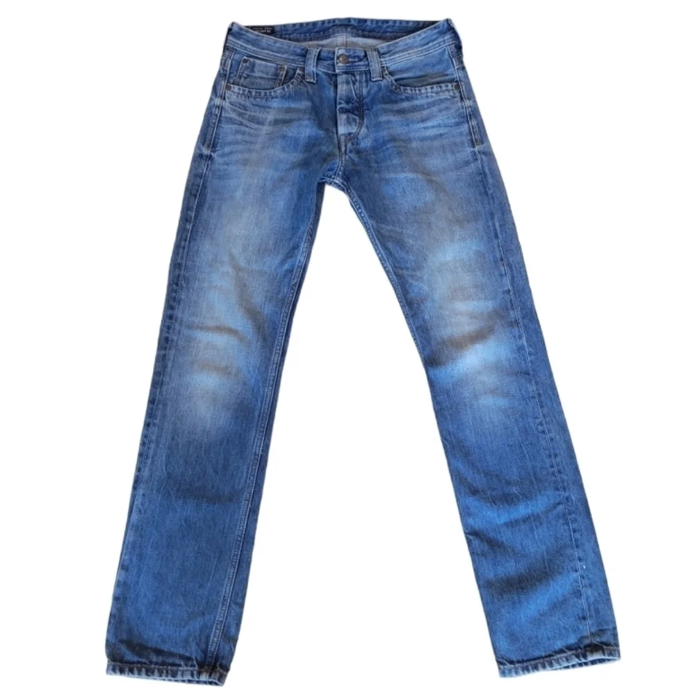 Pepe Straight Leg Denim Jeans Size 30 Waist 32‎ Length